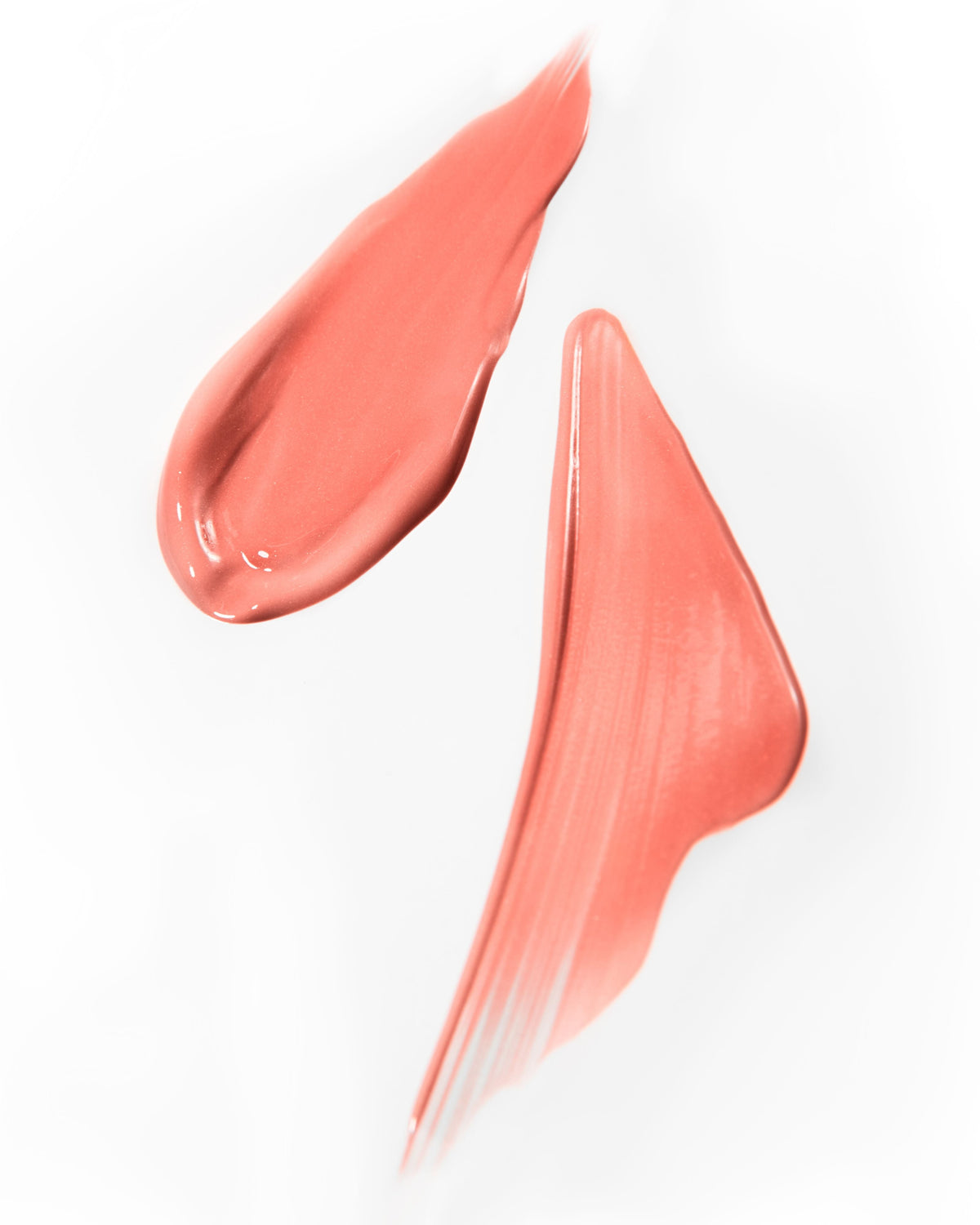 Coral Peach shade - coral peach tinted lip oil with applicator