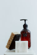 Kitchen sink caddy organizer with soap and sponge