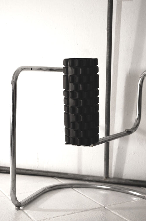 Foam roller ready for use